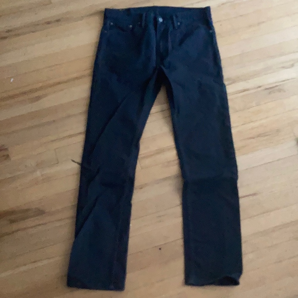 Levi’s 513 34 34 navy stretch